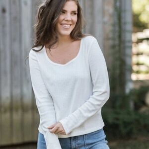 Neuflora Cotton Pointelle Top